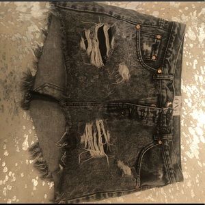 One teaspoon jean skirt